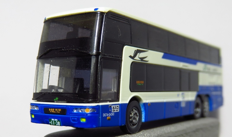 バスコレ初のエアロキング｜＜MU612TX＞JRバス関東発足30周年記念 