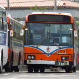 OKICA読み取り機が取り外された軍バス｜琉球バス 440