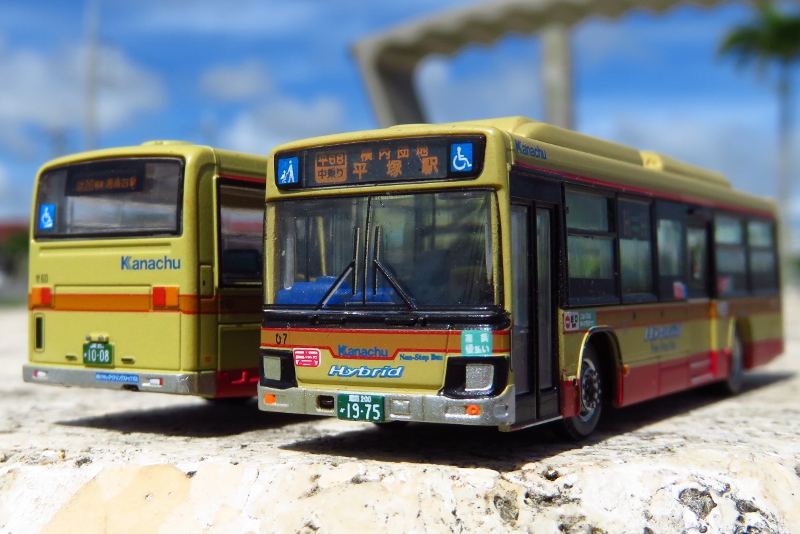 チョロQ 神奈中バス2個セット 神奈川中央交通創立80周年記念 薪バス 三 