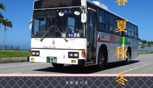 四季に彩られるバス｜沖縄ならではのオンライン【アート展覧会】