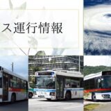 【2022年】台風：沖縄の【路線バス運行状況】を紹介！大手4社＋東京バス