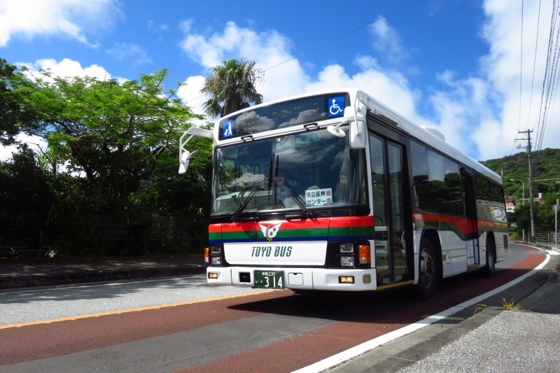 沖縄の東武バス