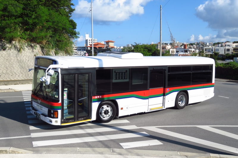 パルコシティ行の路線バス