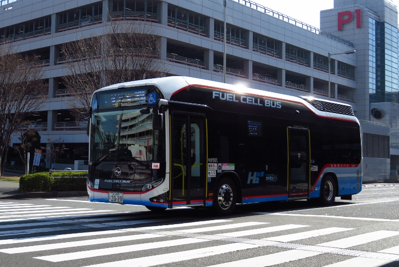 京急の燃料電池バス