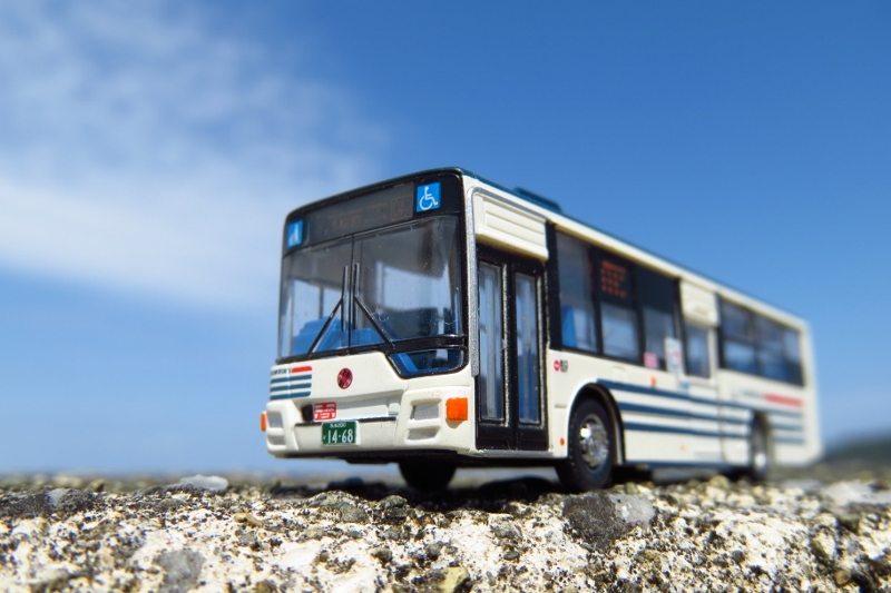 熊本電気バスの模型