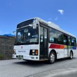 琉球バス 1596：バリバリ現役！デビューしたばかりの希少なF尺エルガミオをレビュー